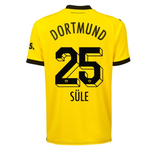 Fotbalové Dres Borussia Dortmund Niklas Sule #25 Domácí 2023-24 Krátký Rukáv